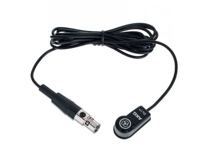 AKG C411-L Kablosuz sistemler için Yapıştırma Piezo Mikrofon, mini XLR