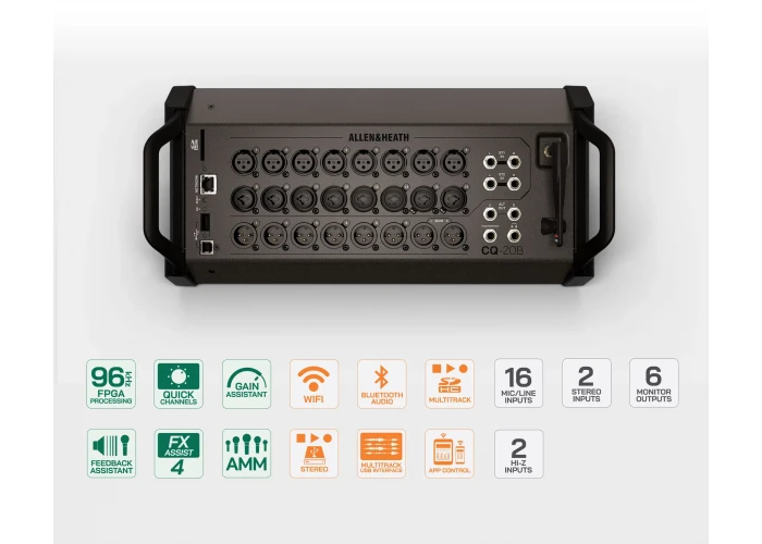 Allen & Heath CQ20B 20 Kanal Dijital Mikser 20-in / 8-out