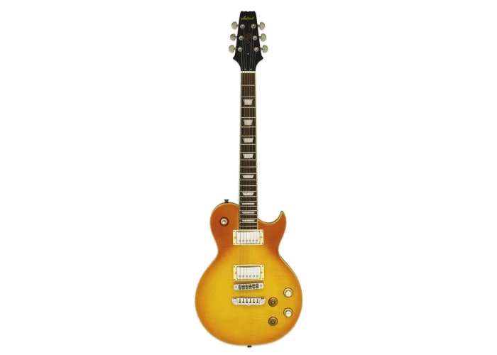 Aria Pro II PE350PGAGLD Elektro Gitar HH RW