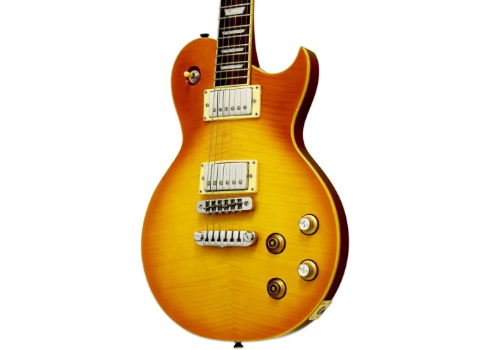 Aria Pro II PE350PGAGLD Elektro Gitar HH RW