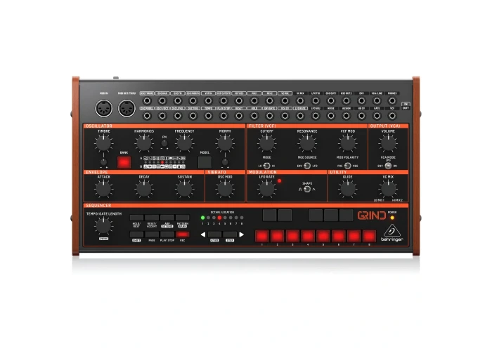 Behringer GRIND Hibrit Yarı Modüler Synthesizer