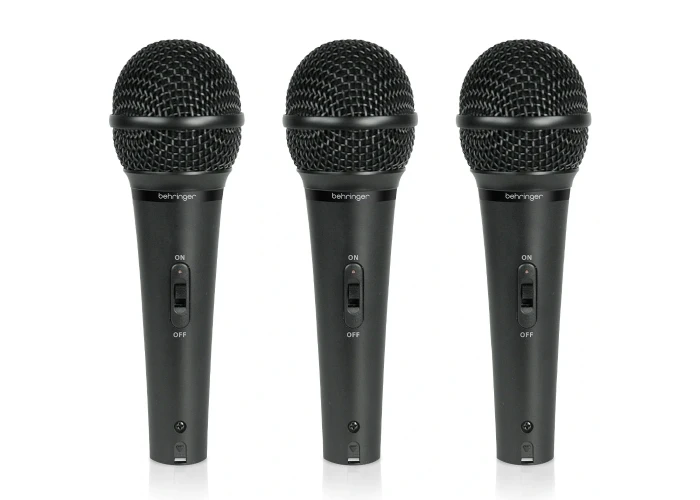 Behringer XM1800S 3lü Dinamik Kardioid Mikrofon Seti