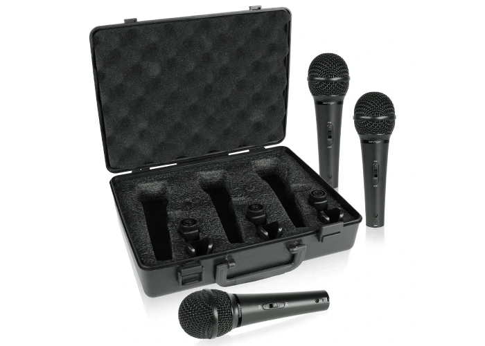 Behringer XM1800S 3lü Dinamik Kardioid Mikrofon Seti