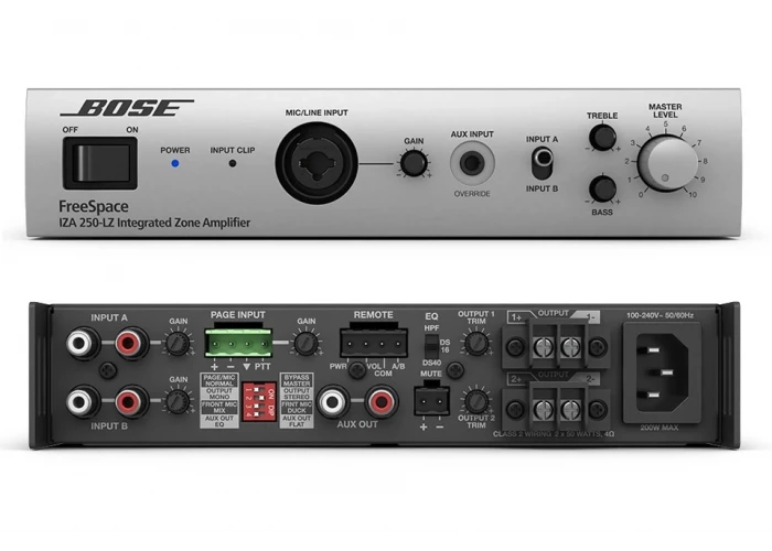 Bose FreeSpace IZA 250-LZ Amplifier 2x50W@4-ohm