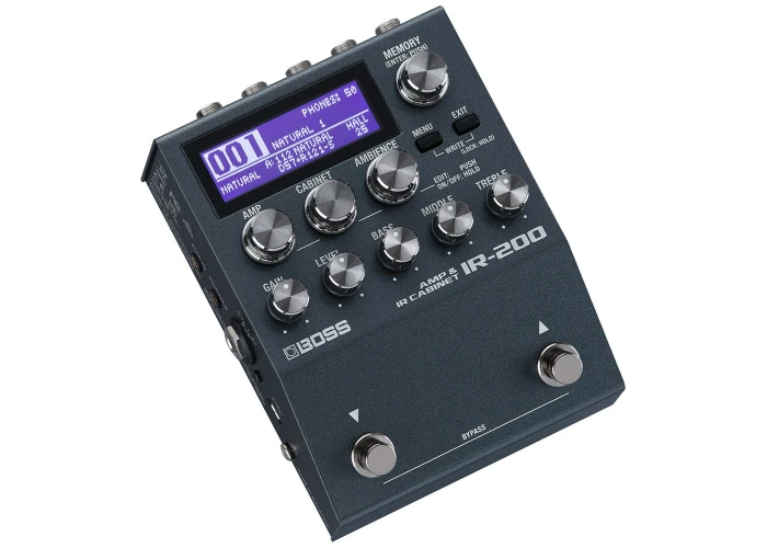 BOSS IR-200 Amfi &  Kabin Simülatör Pedalı