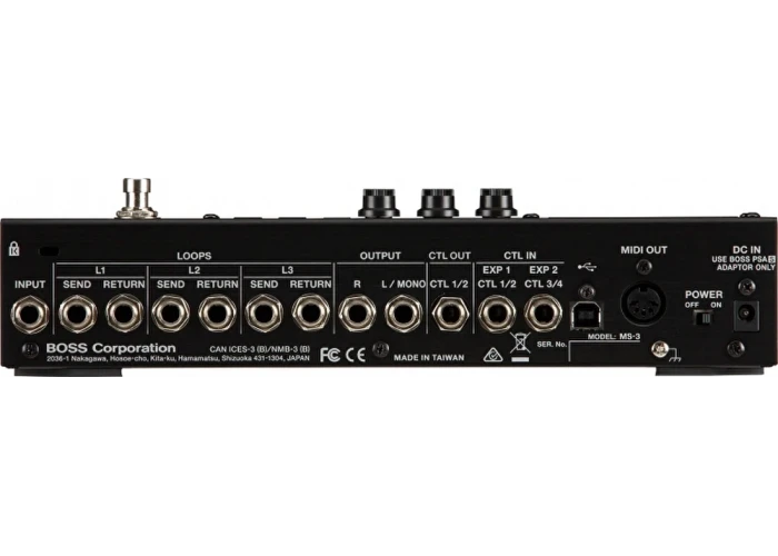 BOSS MS-3 Çoklu Efekt Değiştiricisi