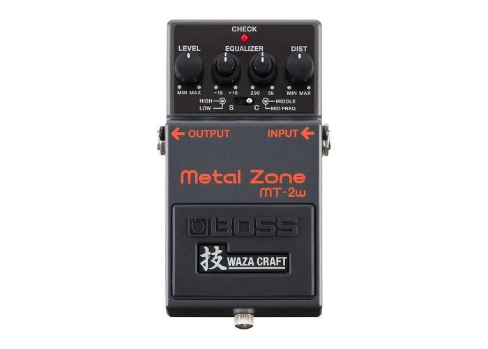 BOSS MT-2W Waza Metal Zone Distortion Pedalı