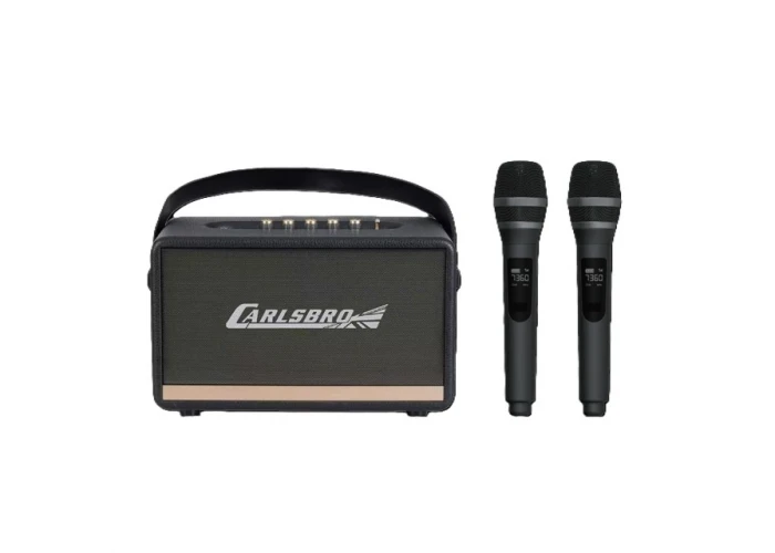 Carlsbro EW CK30-DM Bluetooth Hoparlör (Siyah - 2 Kablosuz Mikrofonlu)