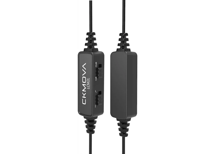 CKMOVA LCM2L Iphone Ipad ve IOS için Lightning Girişli Yaka Mikrofonu