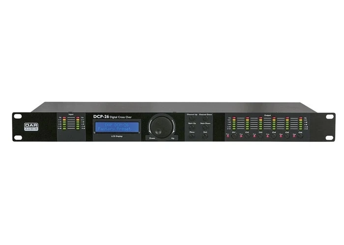 Dap Audio DCP-26 2x6 2 Giriş / 6 Çıkış Dijital DSP Processor