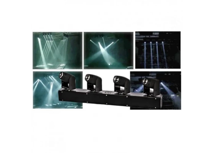 Eclips POCKETBEAM 4 lü Mini Movinghead Bar ( 1 gözü çalışmıyor, yeni ürün fabrika arızalı)