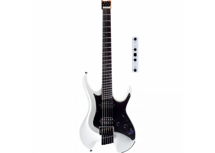 GTRS W800PWH Headless Multiscale Smart Gitar