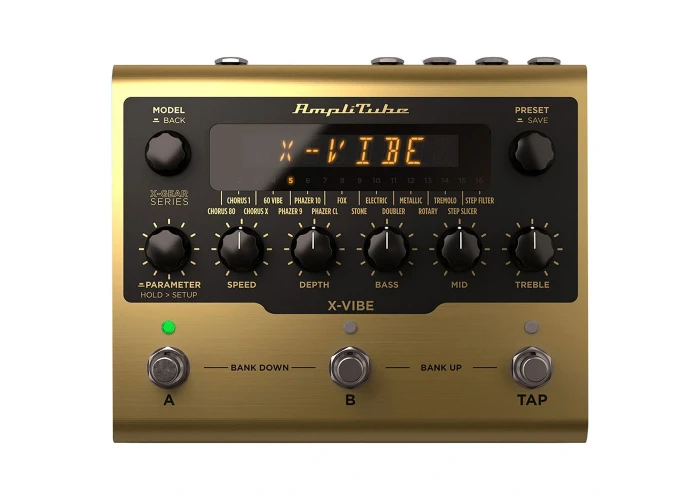 IK Multimedia Amplitube X-Vibe Modulation Pedalı