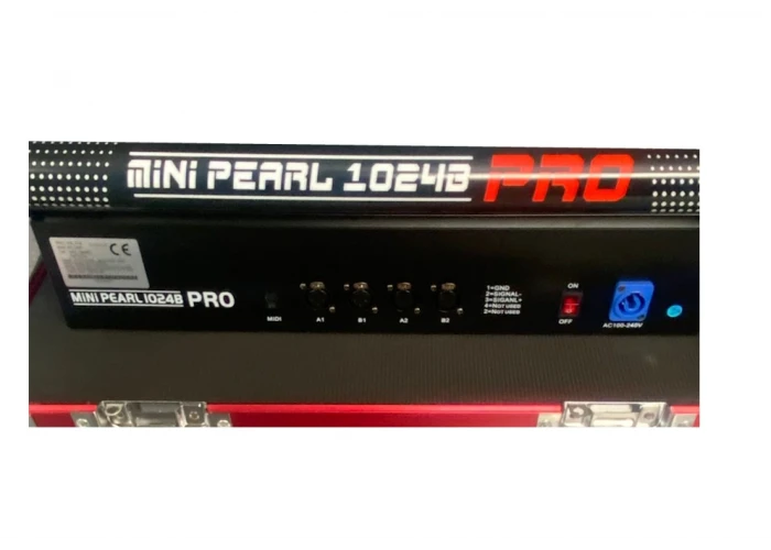 LOTUS MINI PEARL 1024B PRO King Kong Işık Kontrol Mikseri, 1024-kanal, Case ile