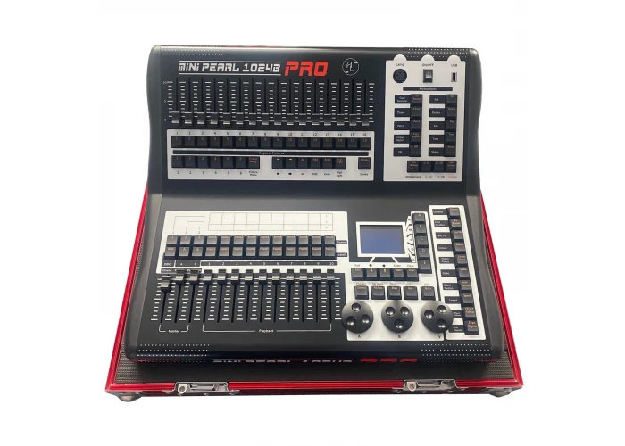 LOTUS MINI PEARL 1024B PRO King Kong Işık Kontrol Mikseri, 1024-kanal, Case ile