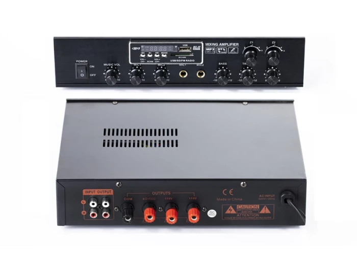 Metex MA80T 2 Zonlu Mikser Amfi | 80W/100V USB