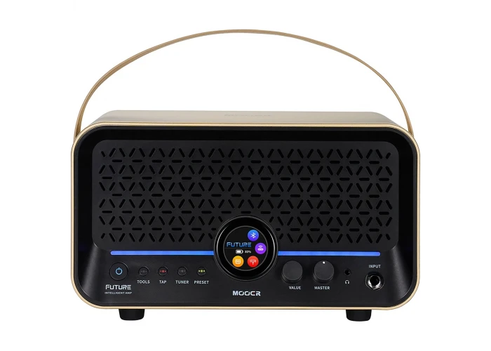 Mooer F15iLIIGL Şarjlı Akıllı Gitar Amfisi (Imperial Gold)
