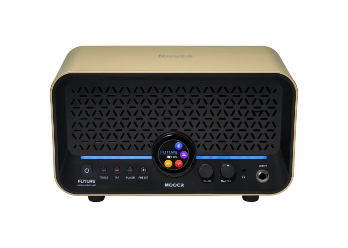 Mooer F15iLIIGL Şarjlı Akıllı Gitar Amfisi (Imperial Gold)