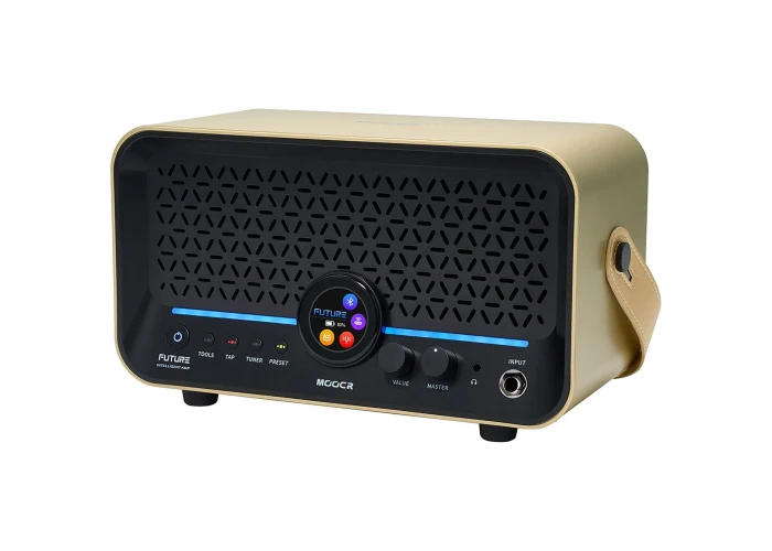 Mooer F15iLIIGL Şarjlı Akıllı Gitar Amfisi (Imperial Gold)