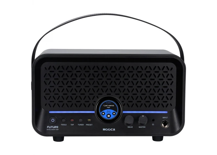 Mooer F15iLiPBK Şarjlı Akıllı Gitar Amfisi (Phantom Black)