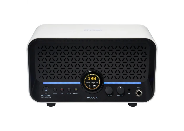Mooer F15iLISWH Şarjlı Akıllı Gitar Amfisi (Snowfall White)