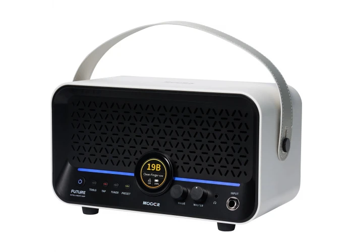 Mooer F15iLISWH Şarjlı Akıllı Gitar Amfisi (Snowfall White)