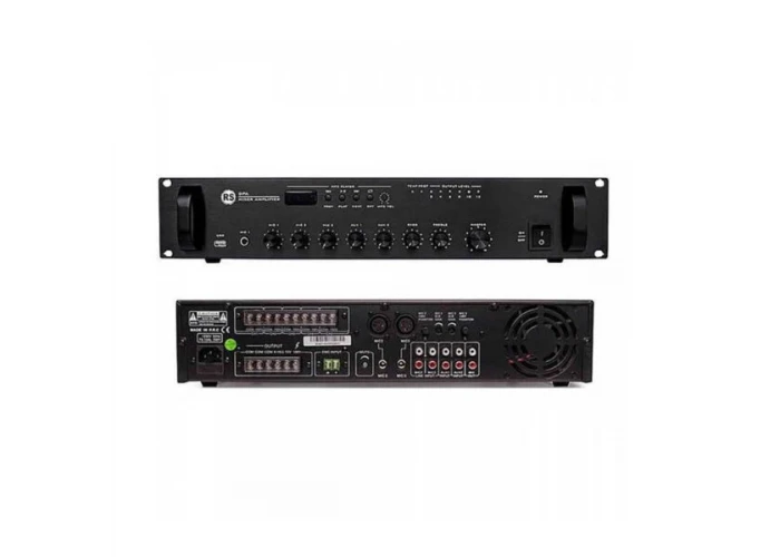 RS Audio DPA 200UB Mikser Amfi 120W/100V Bluetooth USB Radyo