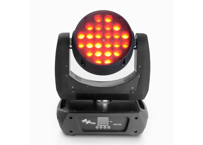 SSP Deron Magic 24QZ Zoomlu Wash Moving Head Robot Işık 24x12W Ledli