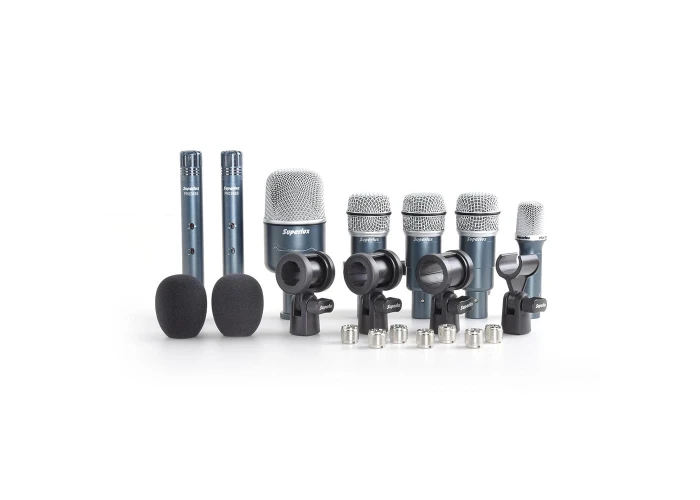 Superlux DRKB5C2 MKII 7 Parça Davul Mikrofonu Seti