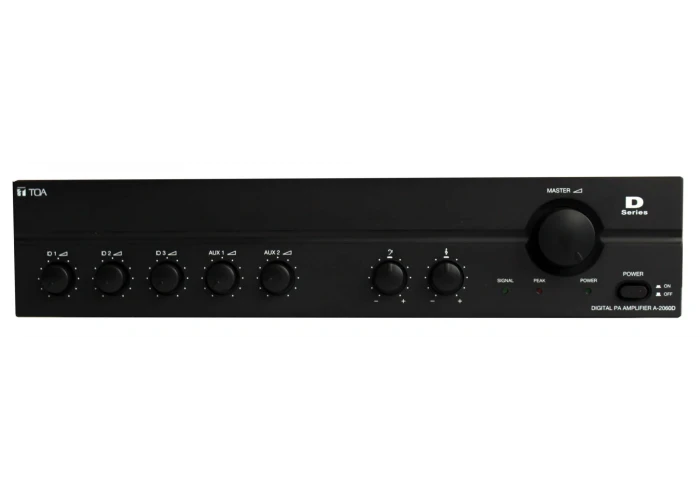 Toa A-2120DD-EB 120W/100V Mixer-amplifikatör