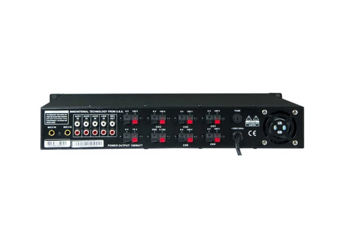 WESTA WM-450UT 450W/100V 5-zone Mikser Amfi with USB