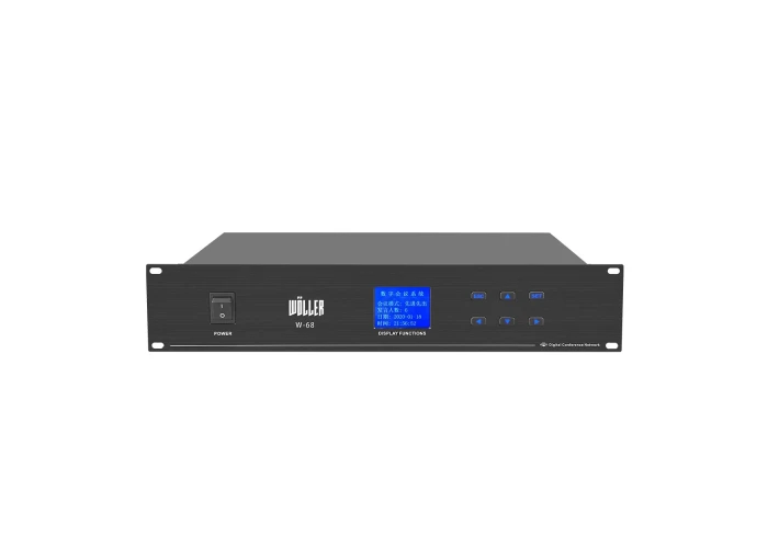 Wöller W-6866 1+4 Başkan Delege Kablolu Konferans Sistemi Seti