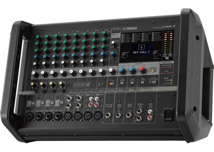 Yamaha EMX7 2x710W 12 Input Küp Powermixer