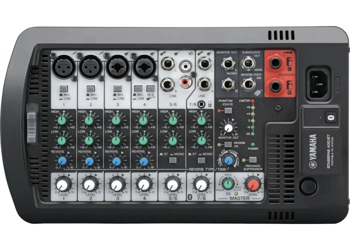 Yamaha STAGEPAS 400BT Compact Ses Sistemi, 2 Ad 8 inç Hoparlör ve Mixer
