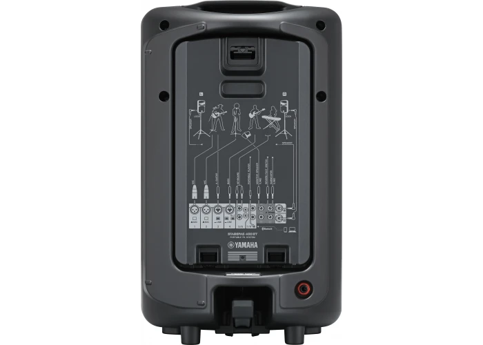 Yamaha STAGEPAS 400BT Compact Ses Sistemi, 2 Ad 8 inç Hoparlör ve Mixer