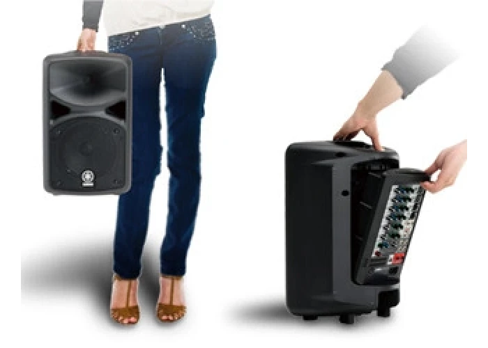 Yamaha STAGEPAS 400BT Compact Ses Sistemi, 2 Ad 8 inç Hoparlör ve Mixer