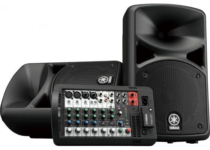 Yamaha STAGEPAS 400BT Compact Ses Sistemi, 2 Ad 8 inç Hoparlör ve Mixer
