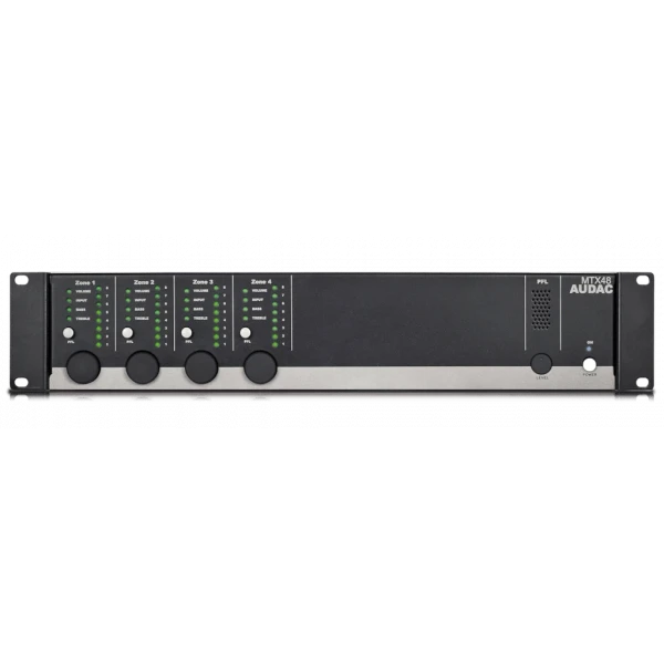 Audac MTX48 4-zone audio matrix