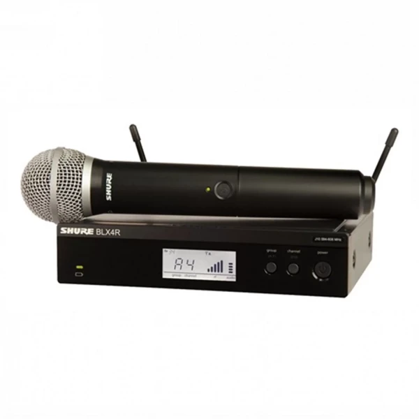 SHURE BLX24RE/SM58 Rack-mount SM58 Kablosuz Mikrofon Seti