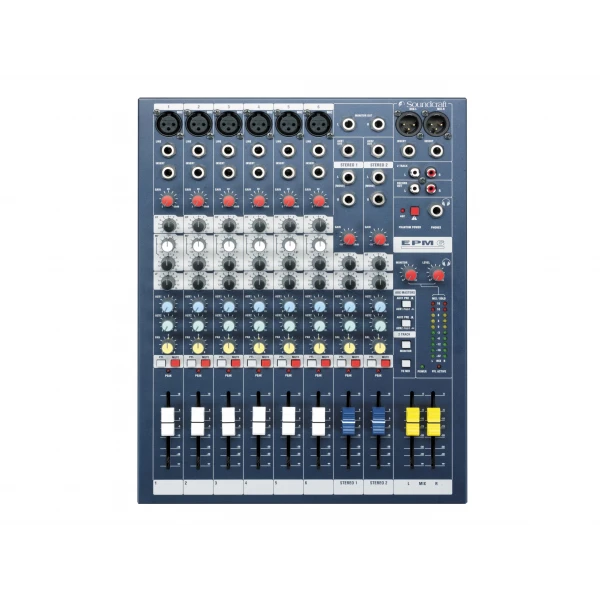 Soundcraft EPM-6 6-kanal Analog Ses Mikseri, Efektsiz