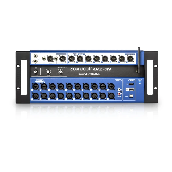 Soundcraft Ui24R 24-Kanal Dijital Mikser, Tablet Kontrollü