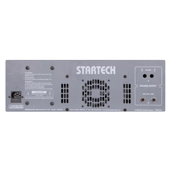 Startech CAPRI 500 Cami içi Amfisi 6-kanal 500W/100v, Echo & Reverb, İÇ+DIŞ