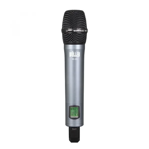 Wöller W-8000 8li Kablosuz Mikrofon Seti / 4 EL + 2 Kürsü + 2 Yaka + 2 Headset
