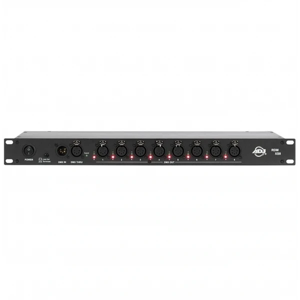 ADJ Lighting RDM XS8 19 8-way DMX and RDM data splitter