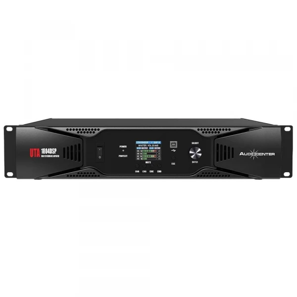 Audiocenter UTA 1804DSP 4x1800W DSPli Güç Amplifikatörü