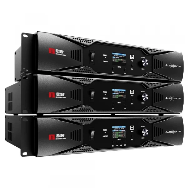 Audiocenter UTA 902DSP 2x900W DSP Power Amfi