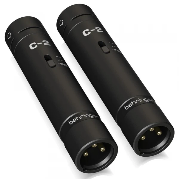 Behringer C-2 Dark Edition Stüdyo Tipi Condenser Kayıt Mikrofonu (2li)