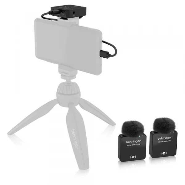 Behringer GO CAM WIRELESS 2 Kablosuz Yaka Mikrofonu Sistemi
