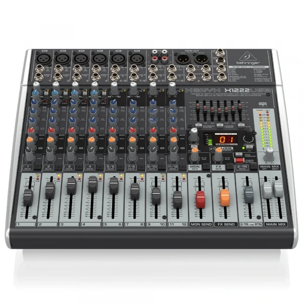 Behringer X1222USB 8-Kanal Analog Mikser
