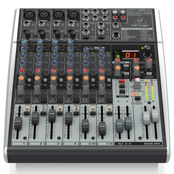 Behringer X1204USB 6-Kanal Efektli Ses Mikseri